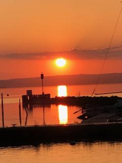 Sunset by the lake - 1