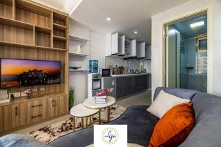 classy studio apartment in kilimani with fully equipped gym and balcony which breathtaking city views - Nairobi - 1