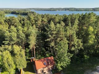 Ceglany Domek z jacuzzi, nad jeziorem, przy lesie - 8