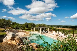 Schönes Steinhaus Mit Pool Und Panoramablick - Cisternino - 6