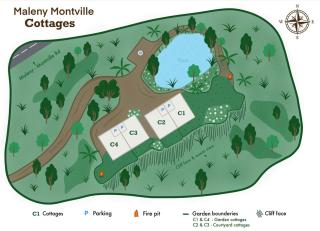 Maleny-Montville Cottages #2, 2 bed with ocean views - Balmoral Ridge - 3