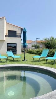 "Ressource" piscine, proche des plages, clim, corniche - Sète - 7