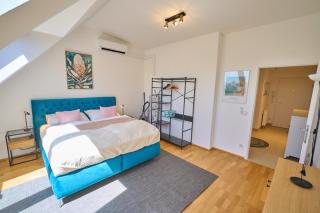 Klimatisierte Dachgeschosswohnung U4 Nähe - Vienne - 6
