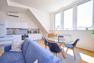 Klimatisierte Dachgeschosswohnung U4 Nähe - Vienne - 2