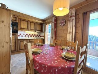 Appartement spacieux 4 pièces à Crest-Voland, 6 pers., balcon, piscine chauffée, garage, proche pistes - FR-1-595-63 - Cohennoz - 9