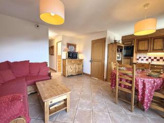 Appartement spacieux 4 pièces à Crest-Voland, 6 pers., balcon, piscine chauffée, garage, proche pistes - FR-1-595-63 - Cohennoz - 8