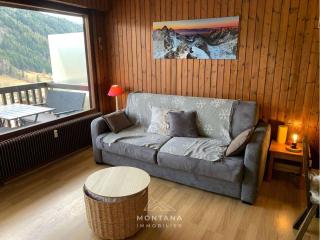 Studio rénové 4 pers, Le Grand-Bornand, balcon sud, proche skibus - FR-1-458-200 - Le Grand-Bornand - 0
