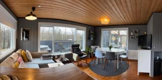 Stargazing Igloo by Eyja Mork with Hot Tub, BBQ and shared kitchen - Stora Mork - 3