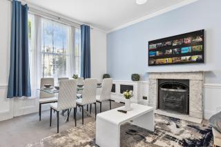 Light Blue Luxury 2 Bedroom Flat Next to Westfield Shopping Mall - Londra - 4
