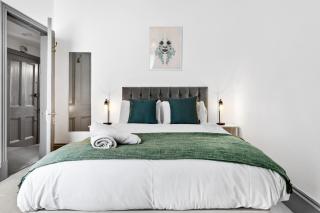 Light Blue Luxury 2 Bedroom Flat Next to Westfield Shopping Mall - Londra - 6