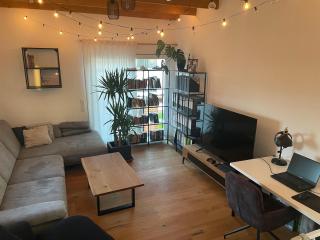 Helle Wohnung mit großer Dachterrasse und Pool - Niederdorla - 0