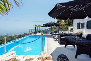 Seaview Corfu Villa 2 Bedroom Villa Perama Private Pool Ac - Perama - 4