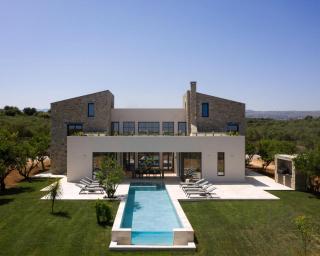 Magical Crete Villa Villa Liváni Beautiful Landmark Views Terrace Private Pool 4 Bedrooms Rethymno - Prínos - 7