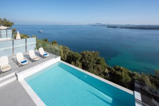Exquisite Corfu Retreat 3 Bedrooms Villa Thea Pyrgi Panoramic Sea Views Private Pool Unforgettable Getaway - Pyrgi - 8