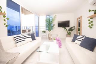 Riviera del Mar - Apartamento con vista panorámica al mar - Cartagena das Índias - 0