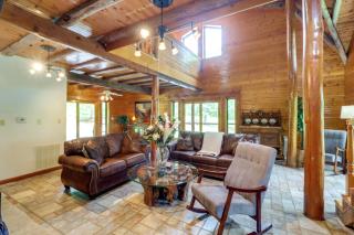 Serenity Cabin with Game Room and Decks in Harrison! - Marble Falls - 6