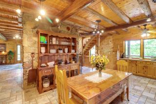 Serenity Cabin with Game Room and Decks in Harrison! - Marble Falls - 5