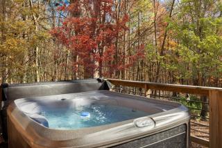 Cozy Cabin w Lake, Hot Tub, Huge Deck & Fire Pit - Lost City - 3