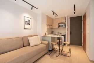 Providencia Apt with AC Sleeps 3 - Santiago - 0