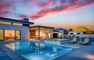 Sleeps 34 2 Villas Pool Pickleball Bocce Polo Villas Elara by AvantStay - La Quinta - 7