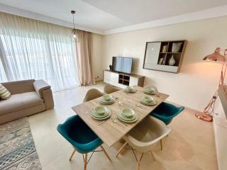Ocean & Pool View Flat - 2 Bedrooms & Terrace - Tanger - 5