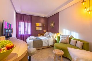 1BR Studio-AC& IpTV-2 Guests-Self check in-Central - Marrakech - 0