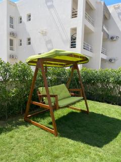Amwaj chalet garden 2bedrooms - Banī Ghālib - 3