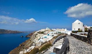 Elegant Santorini House 1 Bedroom Villa Windswept House Amazing Caldera View Outdoor Hot Tub Oia - Thólos - 0