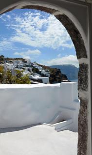 Elegant Santorini House 1 Bedroom Villa Windswept House Amazing Caldera View Outdoor Hot Tub Oia - Thólos - 8