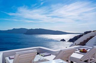 Luxury Santorini Villa Full Moon Villa 1 Bedrooms Outdoor Plunge Pool - 5