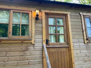 Cosy Wooden Shepherds Hut - 2