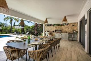 Dazzling Almancil Villa Villa Magorian 4 Bedrooms Spacious Furnished Sun Terrace Private Outdoor Pool Bbq Facilities Shaded Outdoor, - Almancil - 9