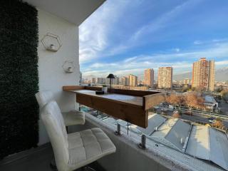 2 habitaciones, Apartamento en Ñuñoa, gym, terraza - Santiago - 0