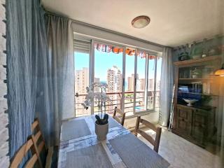 Apartment Sea View in Rincon de Loix- free parking, pool, Wi-Fi, new air conditioning - Benidorm - 0
