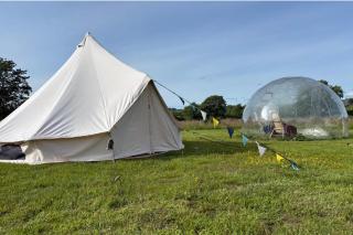 Cozy Dog Friendly Hot Tent With Log Burner & Logs - Llanfairpwllgwyngyll - 9