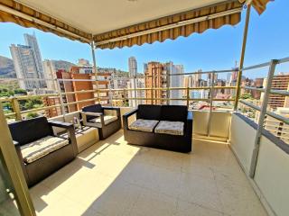 Agustina Seaview in Rincon de Loix -free parking, Wi-Fi, pool, new air conditioning, sea view - Benidorm - 7