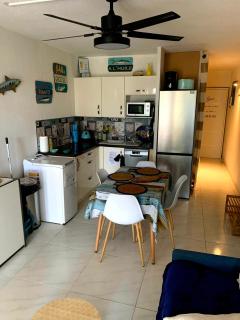 Cap d'Agde méditerranée studio 4 pers piscine rdc parking gratuit - 7
