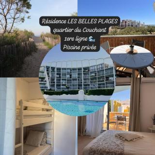 1ere ligne, Vue mer, piscine privée, Wifi, Clim - 8