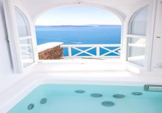Luxury Santorini Villa Villa Cozy 1 Bedroom Indoor Plunge Pool Caldera View Oia - Thólos - 6