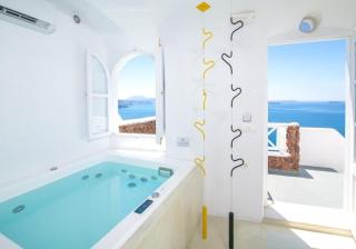Luxury Santorini Villa Villa Cozy 1 Bedroom Indoor Plunge Pool Caldera View Oia - Thólos - 3