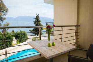 Deluxe Kefalonia Apartment Apartment Leyland 1 Bedroom Pool And Sea View Karavomilos - Karavomylos - 1