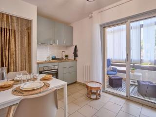 Appartement lumineux T1 bis, 2 pers, parking, Barbotan - FR-1-841-30 - 8