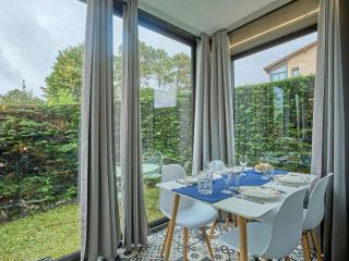 T1 cosy, véranda sans vis-à-vis, parking, wifi - FR-1-841-65 - Barbotan-les-Thermes - 3