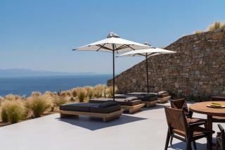 Astounding Mykonos Villa 6 Bedrooms Villa Brandy Private Infinity Pool Stunning Sea Views Elia - Elia Beach - 4