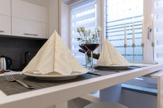 Relax-Apartment 2 mit Massagesessel, Smart-TV und Küche - Biberach an der Riss - 4