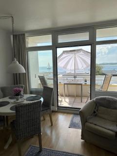 Meerblick bis zur Fehmarnsundbrücke - Burgtiefe auf Fehmarn - 4