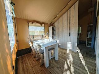 Camping de l'arche tente safari lodge - Lanas - 7