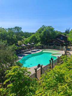 Camping de l'arche tente safari lodge - Lanas - 4