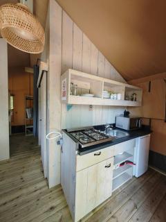 Camping de l'arche tente safari lodge - Lanas - 2