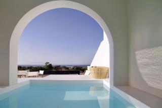Wonderful Santorini House Villa Athiri Private Pool Sea Views Plunge Pool Finikia-Oia - Oia - 0